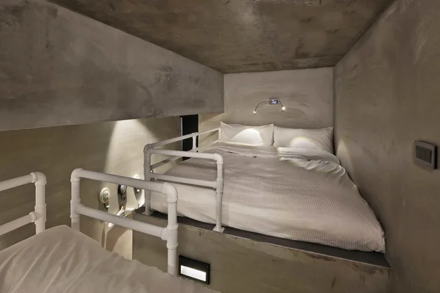 غرفة قياسية ثلاثية بسرير مزدوج وسرير فردي، MINI HOTELS(FENG JIA BRANCH) 1/3