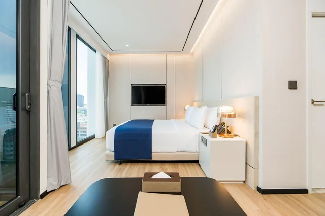غرفة بريميير بإطلالة على المدينة في طابق مرتفع، Arbour Hotel and Residence Pattaya (SHA Plus+) 6/8