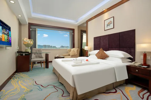 غرفة تنفيذية بسرير كوين، Yanling Hotel 4/9