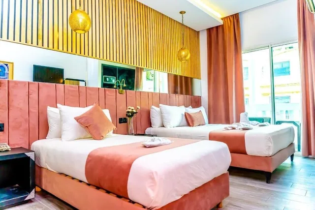 غرفة قياسية بسريرين منفصلين، Hotel Les Ambassadeurs 6/7