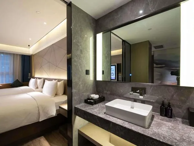 غرفة بريفيليج بسريرين منفصلين، Mercure Xining Haihu CBD 6/8