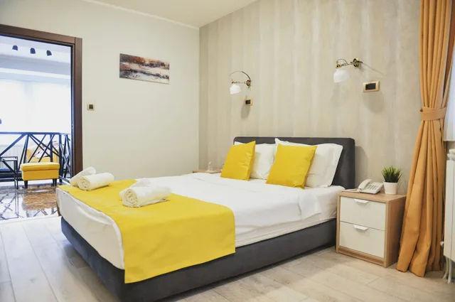 غرفة بسرير مزدوج أو سريرين منفصلين، Garni House 46 2/5