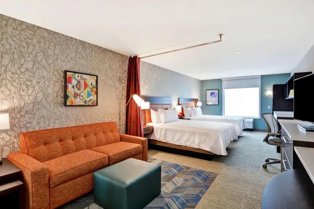 استوديو بسريرين كوين مع أريكة، Home2 Suites By Hilton Madison Huntsville Airport 6/8