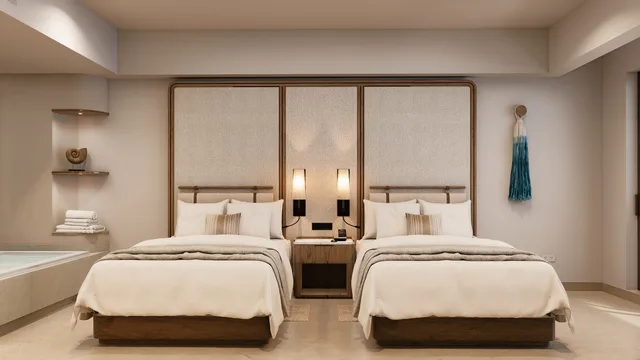 Deluxe, Double Bed, Lagoon View، Beach Palace 3/5