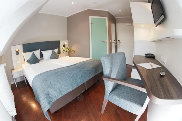 غرفة اقتصادية بسرير كينج، Stadthotel Freiburg 2/6