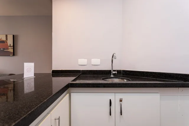 شقة تقليدية بسرير مزدوج وسريرين منفصلين بإطلالة على المدينة بغرفتي نوم، H4 Hotel La Residence Paulista 9/9
