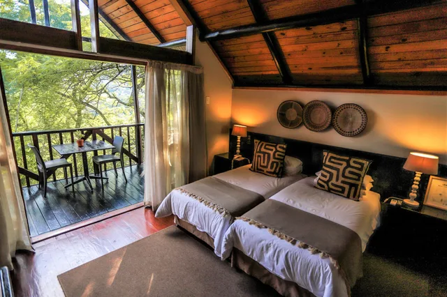 Superior, Double Bed, Rock View، Mantenga Lodge 6/10