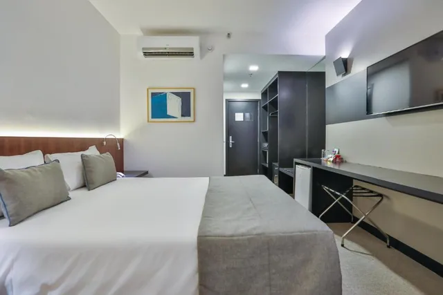 غرفة سوبيريور مفردة بسرير كوين، Wyndham Garden Ribeirao Preto Convention 2/4