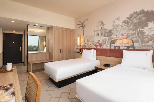 غرفة قياسية بسريرين منفصلين، Holiday Inn Gurgaon NH8 5/8