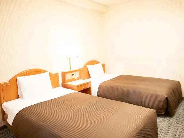 Room, Twin Beds, Smoking, Numazu Grand Hotel 4/7