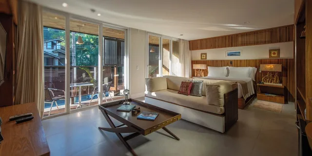 جناح بسرير كوين بإطلالة على الجبل، Hotel Spa Nau Royal 6/10