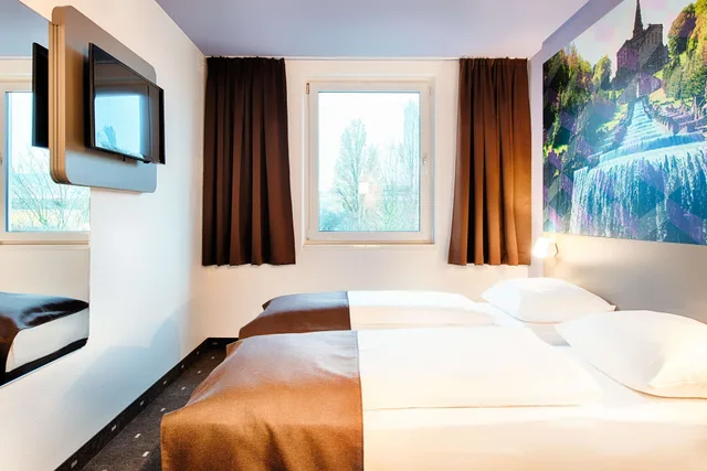 غرفة بسريرين منفصلين، B B Hotel Kassel Sud 1/7