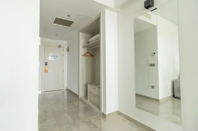 غرفة ديلوكس بسريرين منفصلين بإطلالة على المسبح، 30 Degrees Hotel Dos Playas 6/6