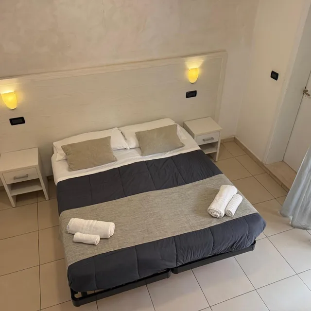غرفة بسرير مزدوج أو سريرين منفصلين، Hotel Margherita 3/5