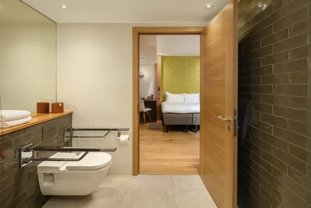 غرفة بسرير مزدوج لذوي الإعاقة، Market Street Hotel 3/4