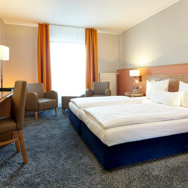غرفة كومفورت بسرير مزدوج، Parkhotel Weiskirchen 1/4