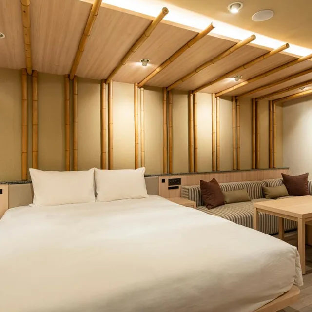 غرفة اقتصادية بسرير مزدوج، TERRACE HOTEL f Shinosaka 3/3