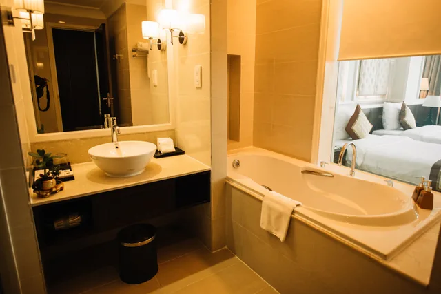 غرفة ديلوكس بسرير كوين، La Sapinette Hotel Dalat 9/10