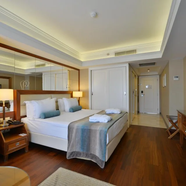 غرفة قياسية بسرير مزدوج أو سريرين منفصلين، Marigold Thermal And Spa Hotel Bursa 5/10
