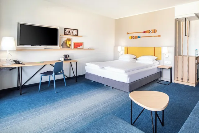 غرفة بريميوم بسرير كينج بإطلالة على النهر، Holiday Inn Gdansk - City Centre 7/10