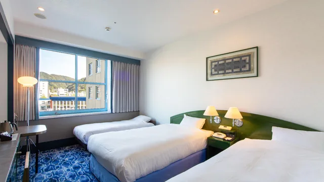 Run of House, Twin Beds, Town Side, City View، Premier Hotel Mojiko 1/1