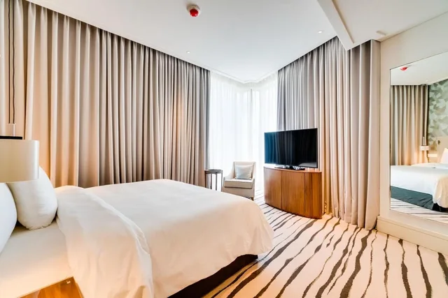 2 Bedrooms, Apartment, Double Bed, Partial Burj Khalifa View، Vida Residences Downtown 1/3
