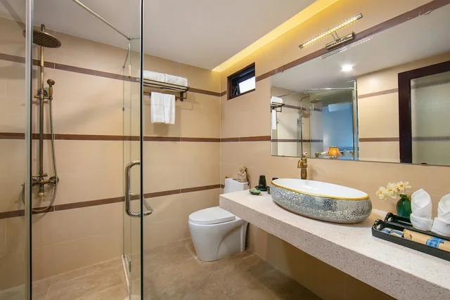 جناح بانورامي بسريرين منفصلين بشرفة بإطلالة، Hoi An River green Boutique Hotel 6/6