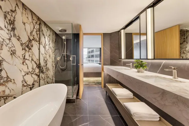 1 Bedroom, Ambassador, Suite, King Bed, Executive Lounge Access، JW Marriott Auckland 4/4