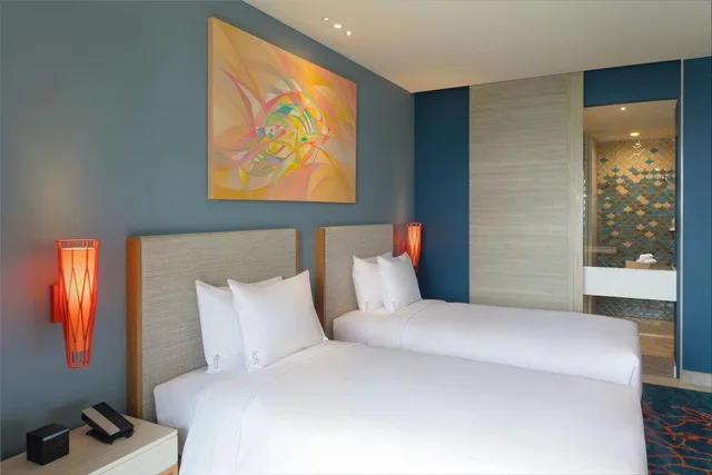 غرفة بسريرين منفصلين بإطلالة على الجبل، Holiday Inn Vana Nava Hua Hin 3/3
