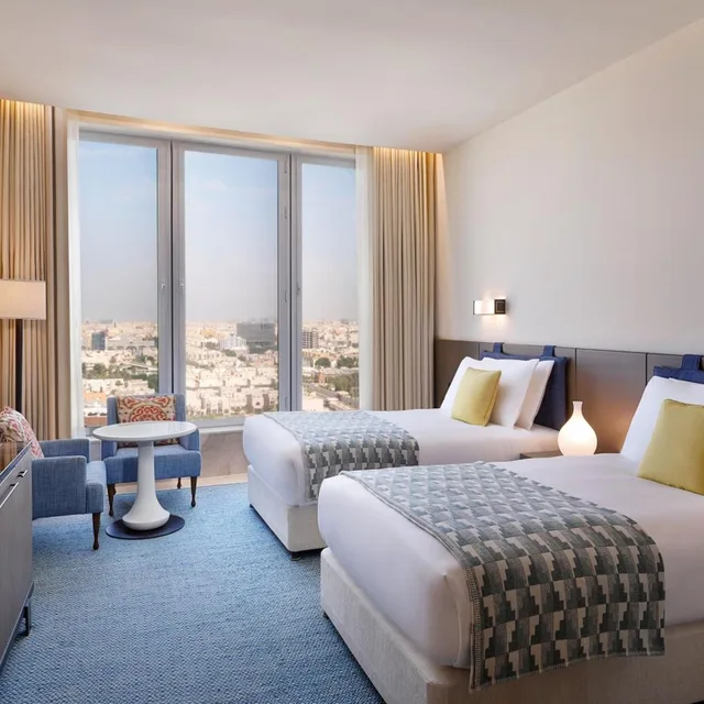 غرفة سوبيريور بسريرين منفصلين بإطلالة على المدينة، فندق ومنتجع أصيلة جدة(Assila, a Luxury Collection Hotel, Jeddah) 2/9