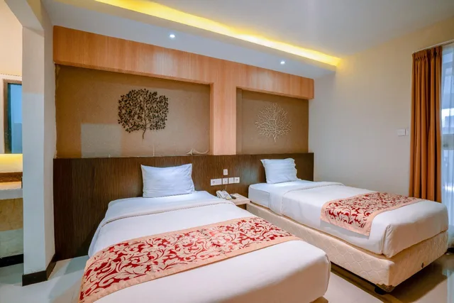 جناح بسريرين منفصلين، Super OYO Balitone Residence 1/1