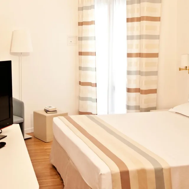 غرفة بسرير مزدوج أو سريرين منفصلين بإطلالة جزئية على البحر، Hotel Atlantico 7/10