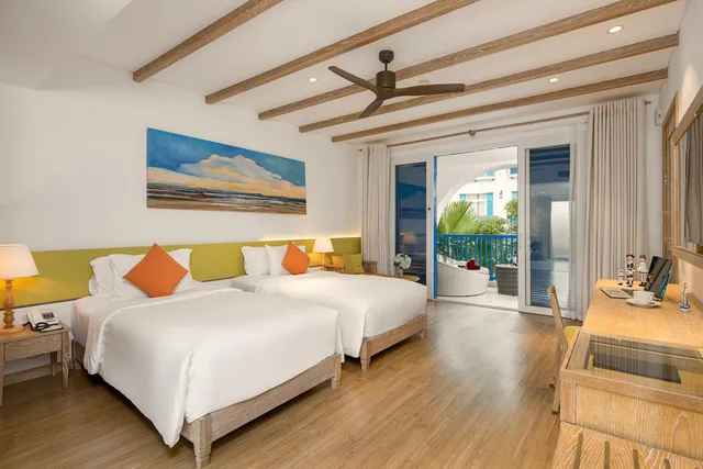جناح جونيور بسريرين منفصلين بشرفة بحوض استحمام، Risemount Premier Resort Danang 3/6
