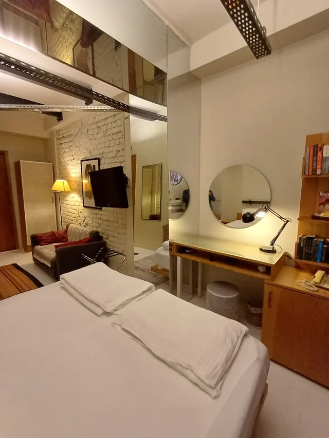 غرفة ركنية بسرير مزدوج، Peradays Hotel 3/10
