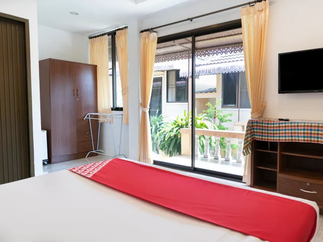 غرفة قياسية بسرير مزدوج، OYO 325 Naiyang Cottage 2/4