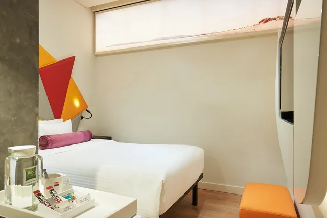 غرفة قياسية مفردة بسرير مزدوج، Ibis Styles Singapore On Macpherson 3/3