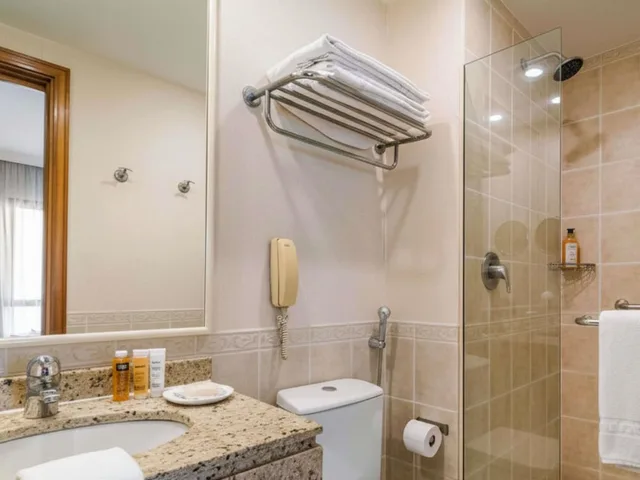 غرفة قياسية بسريرين منفصلين، Novotel SP Jardins (ex Slaviero Essential Sao Paulo Jardins) 4/4