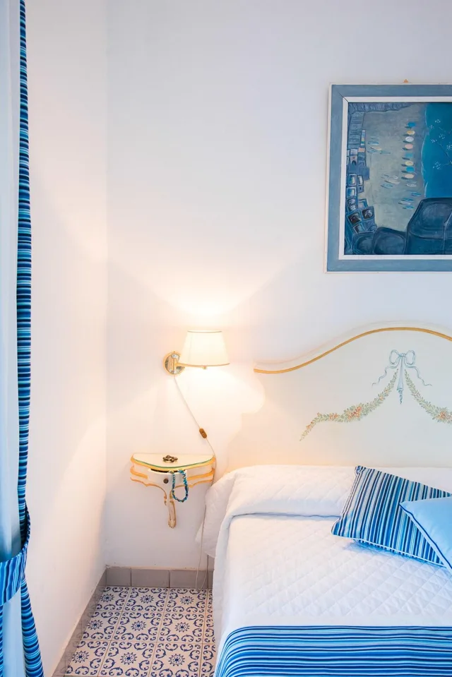 غرفة ديلوكس بسرير مزدوج بشرفة، Villa Delle Palme Hotel 1/4