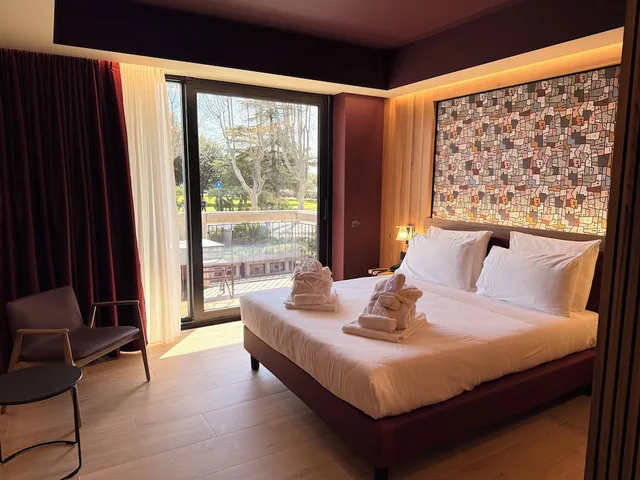 غرفة تنفيذية بسرير مزدوج بشرفة، Alevic Hotel Sirmione 6/10