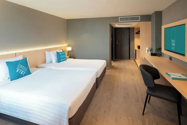 غرفة ديلوكس بريميوم، CROSS VIBE Bangkok Srinakarin 6/10