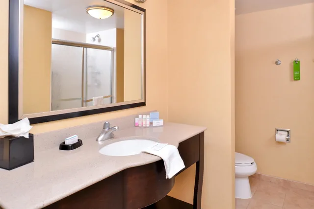 غرفة بسرير كينج، Hampton Inn & Suites Fort Belvoir Alexandria South 4/4