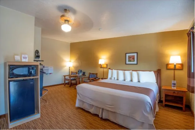 غرفة مفردة بسرير كينج، Thunderbird Lodge 1/1
