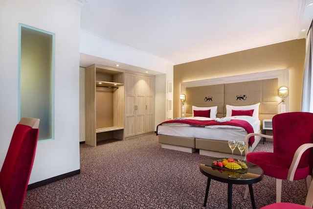 Top, Deluxe, Twin Beds, with View, HOTEL ST GOTTHARD 3/7