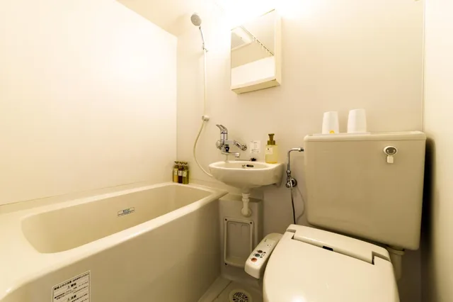 غرفة اقتصادية بسريرين منفصلين، Hotel Fosse Himeji 4/4