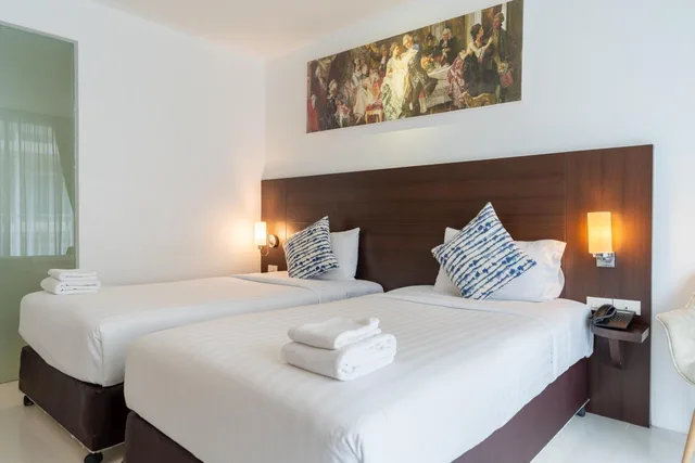 Room, Twin Beds, Balcony, Rodina Beach Hotel 6/10