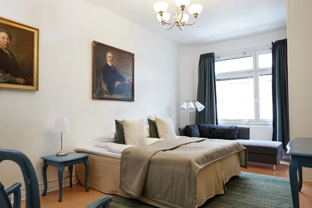 Room, Triple, Twin Beds, Shared Bathroom, Sofa, Hotel Hornsgatan 3/10
