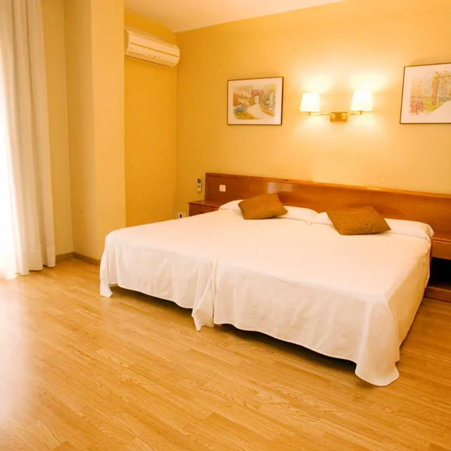 غرفة بسرير مزدوج أو سريرين منفصلين، Hotel Vernisa 8/10