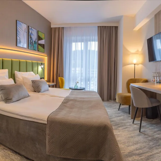 غرفة سوبيريور بسرير مزدوج أو سريرين منفصلين، Hotel Krynica 2/3