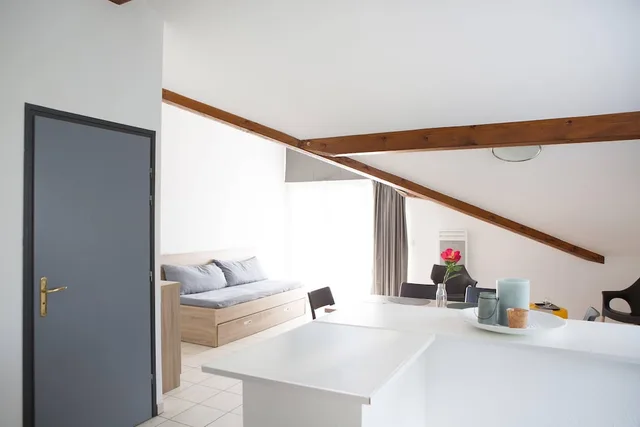 2 Rooms, Duplex, Apartment, Twin Beds, Sofa، Comfort Aparthotel Divonne La Versoix 1/1