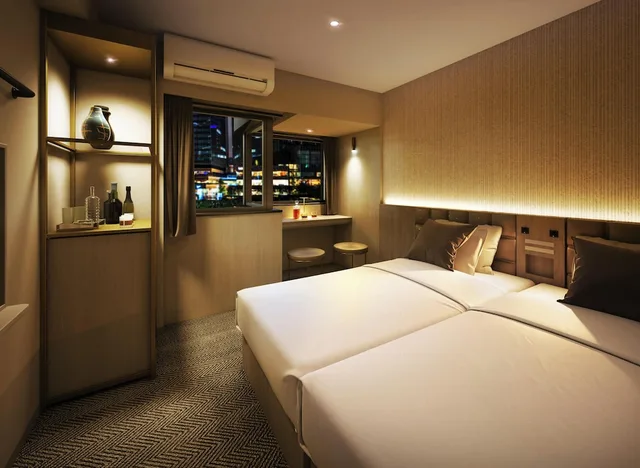 Standard, Twin Beds, BOUNCEE by RIHGA Fukuoka Hakata 2/2